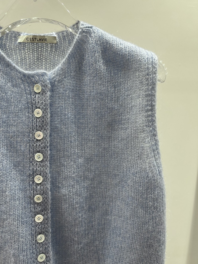 CESTLAVIE東大門實拍女士新品26春夏人氣職業馬甲羊毛衫春款CESTLAVIE馬甲