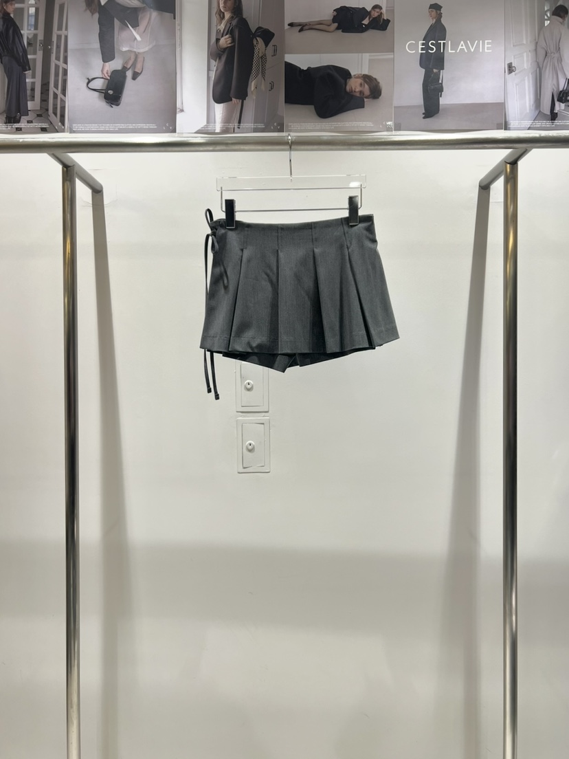 CESTLAVIE韓國代購女裝新品真品26春夏時尚人氣裙褲春款褶裥CESTLAVIE裙褲