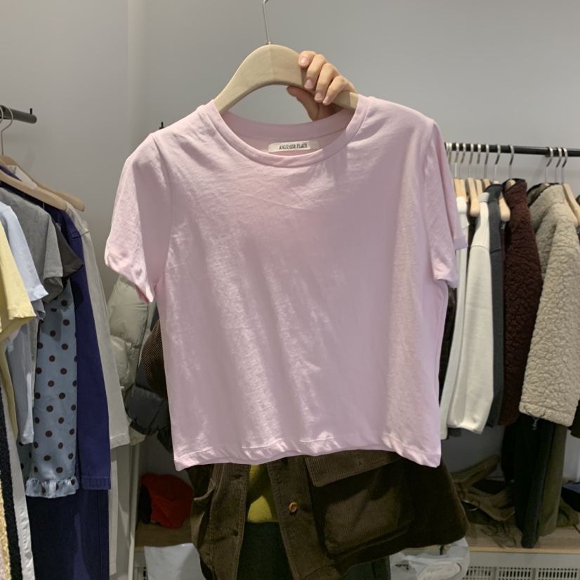 PLATE東大門實拍女士新款真品時尚職業推薦休閑人氣26春夏T恤PLATET恤圖色4