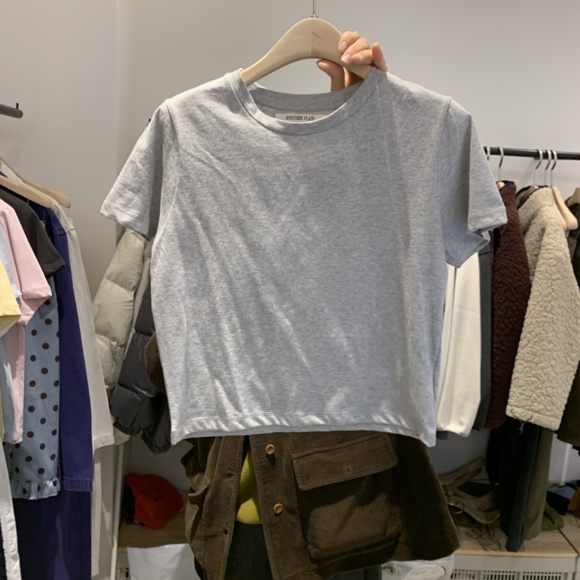 PLATE東大門實拍女士新款真品時尚職業推薦休閑人氣26春夏T恤PLATET恤圖色5