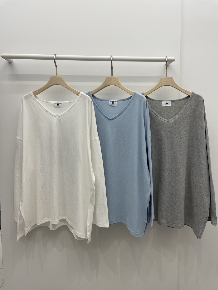 NYLON東大門直郵女士新款26春夏時尚職業推薦長袖T恤春款NYLON長袖T恤