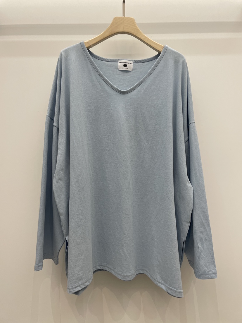 NYLON東大門直郵女士新款26春夏時尚職業推薦長袖T恤春款NYLON長袖T恤圖色3