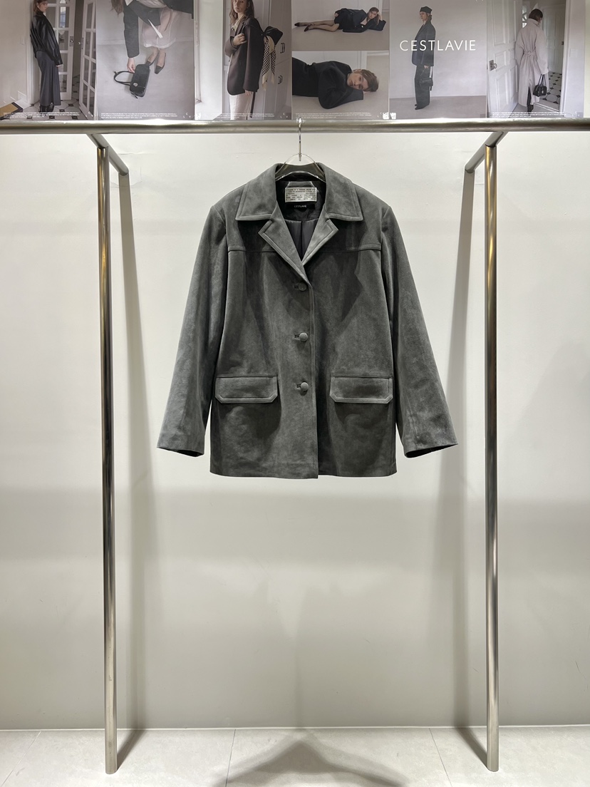 CESTLAVIE東大門代購女裝新款真品人氣推薦職業26春夏夾克春款CESTLAVIE夾克圖色1