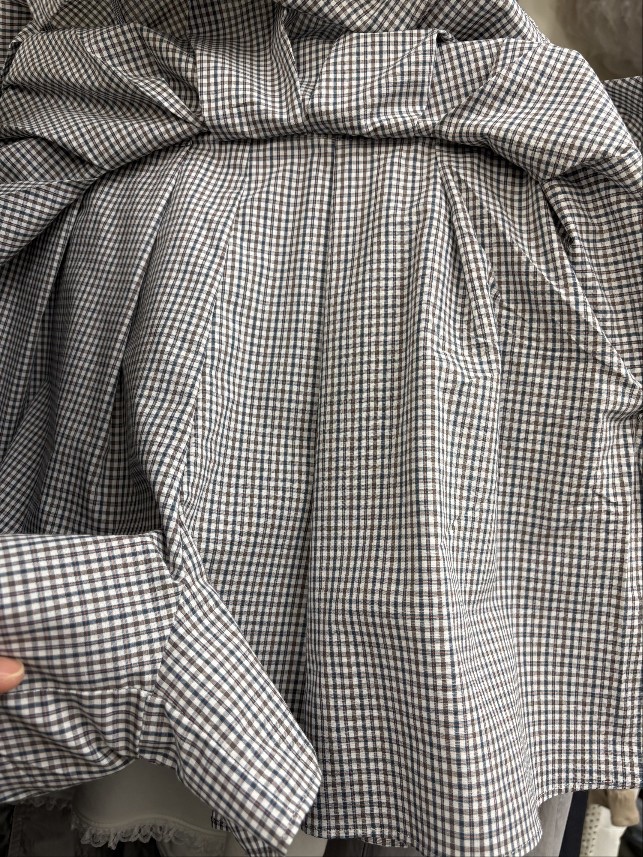 BALANCE東大門實拍女裝新品休閑時尚推薦職業裙褲春款格子BALANCE裙褲