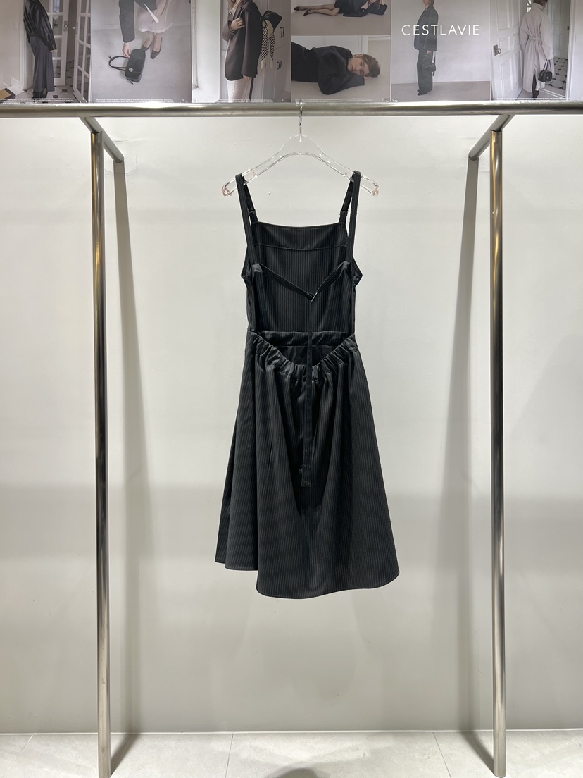 CESTLAVIE東大門實拍女士新款推薦時尚人氣連衣裙春款褶裥CESTLAVIE連衣裙