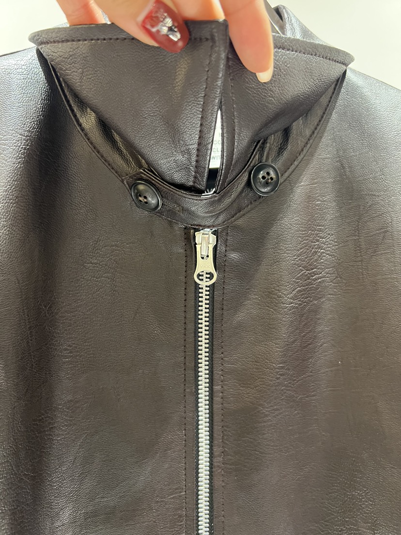 CESTLAVIE東大門代購女士新款人氣時尚熱賣26春夏皮衣皮革春款CESTLAVIE皮衣