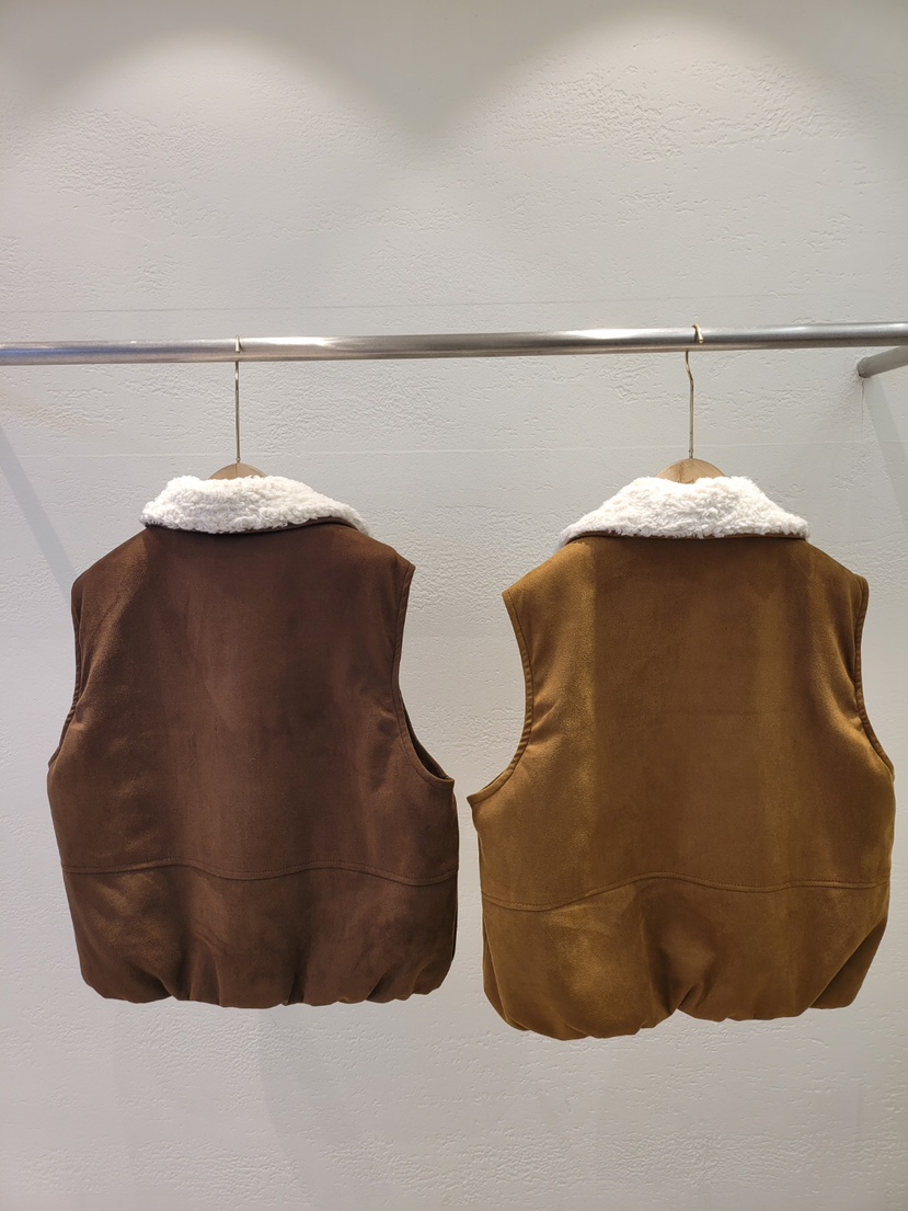 THE OTHER東大門直郵女裝新品真品時尚人氣馬甲皮草春款THE OTHER馬甲