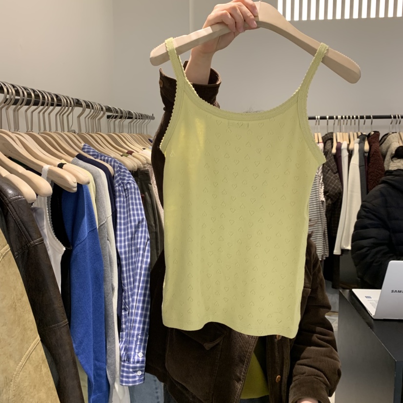 PLATE東大門直郵女士新款休閑時尚推薦真品26春夏吊帶背心PLATE吊帶/背心