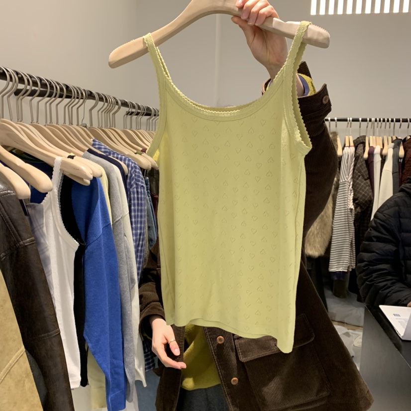 PLATE東大門直郵女士新款休閑時尚推薦真品26春夏吊帶背心PLATE吊帶/背心圖色1