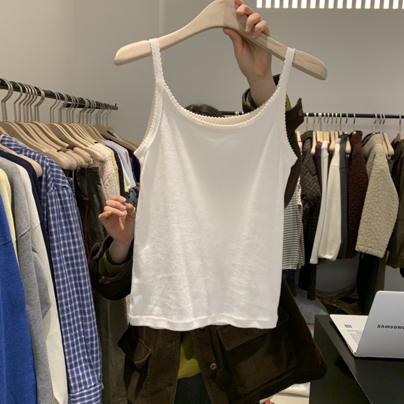 PLATE東大門直郵女士新款休閑時尚推薦真品26春夏吊帶背心PLATE吊帶/背心圖色2