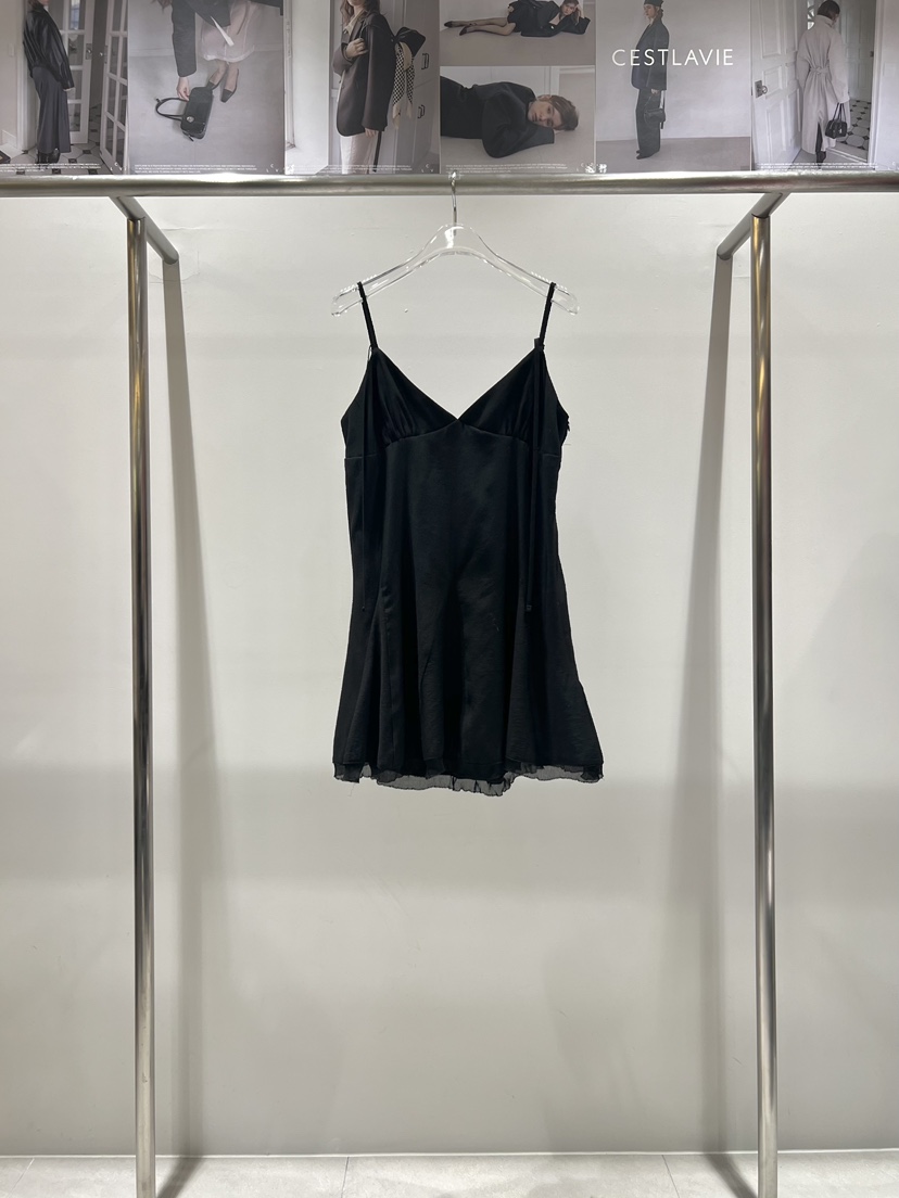 CESTLAVIE韓國代購女士新品熱賣人氣職業連衣裙荷葉邊春款CESTLAVIE連衣裙圖色2