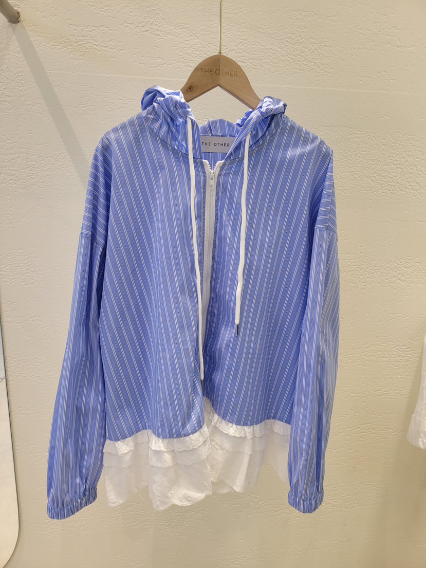 THE OTHER韓國代購女士新款人氣推薦時尚襯衫蕾絲衫春款THE OTHER襯衫/蕾絲衫圖色2