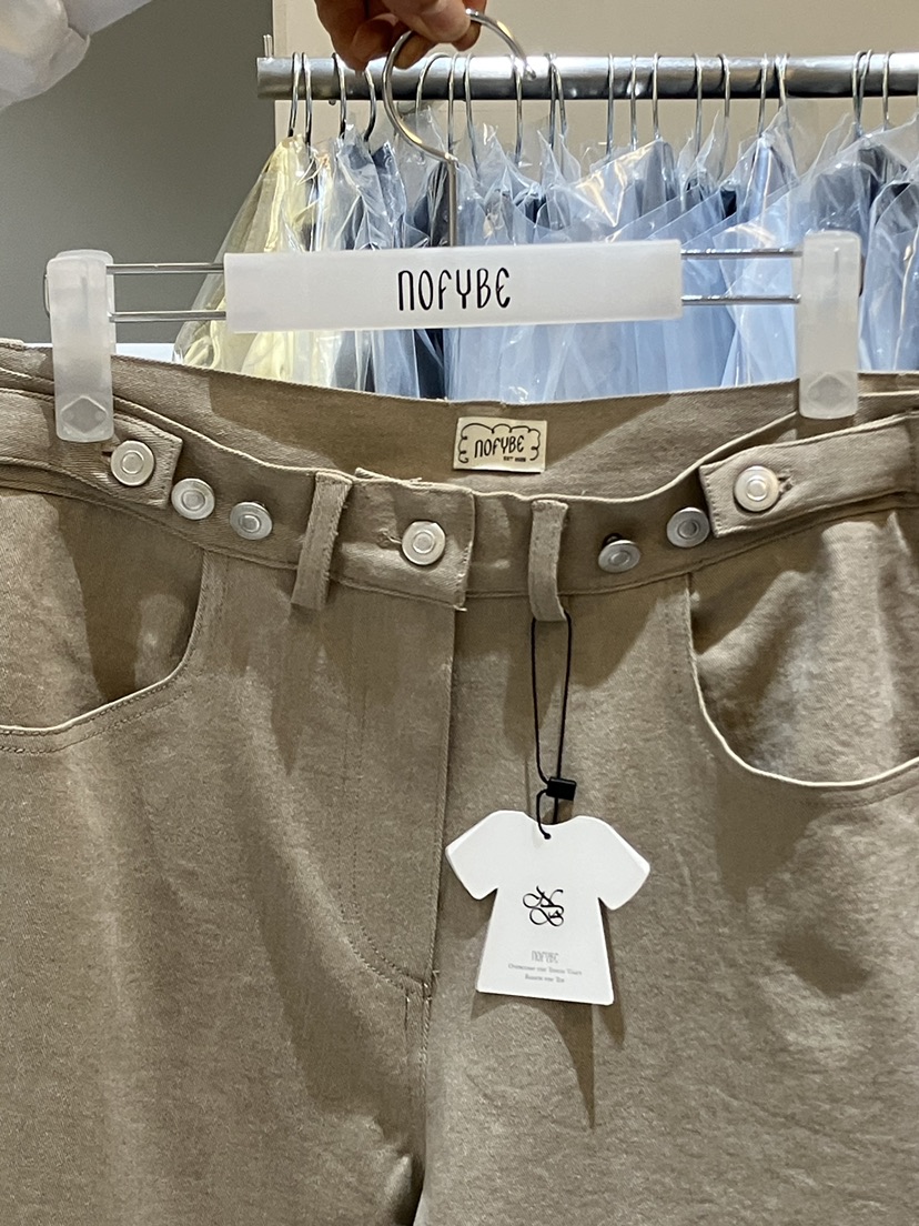 NOFYBE東大門實拍女裝新品真品人氣職業時尚熱賣休閑褲春款NOFYBE休閑褲