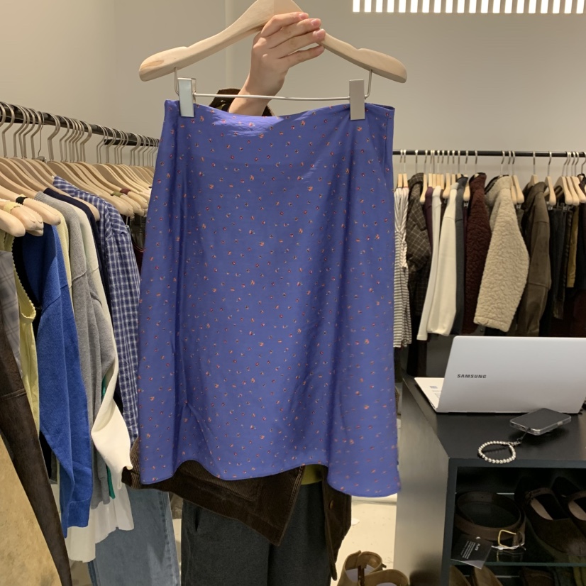 PLATE韓國代購女士新品推薦26春夏職業熱賣人氣半身裙中短裙PLATE半身裙/中短裙圖色1