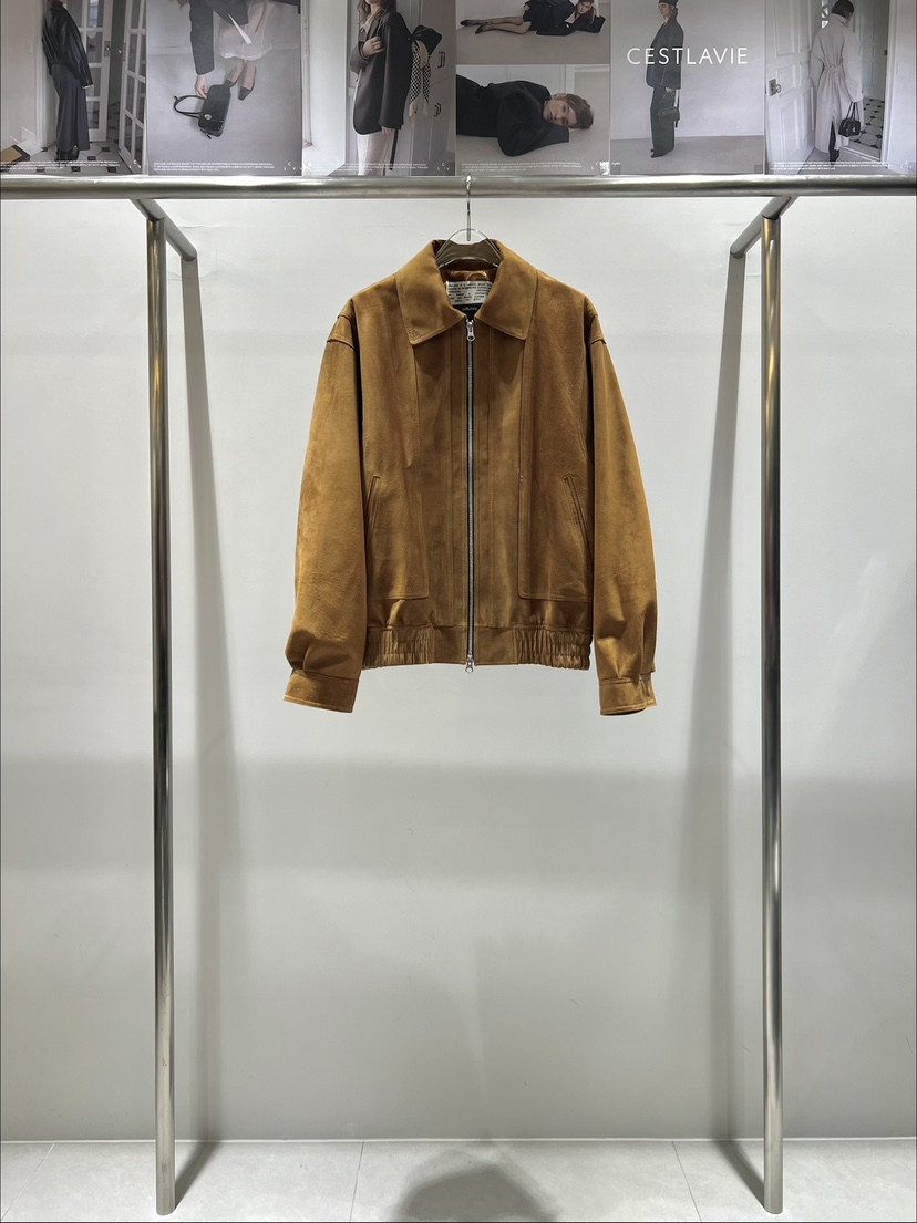 CESTLAVIE東大門實拍女裝新品熱賣26春夏職業夾克春款麂皮CESTLAVIE夾克圖色1