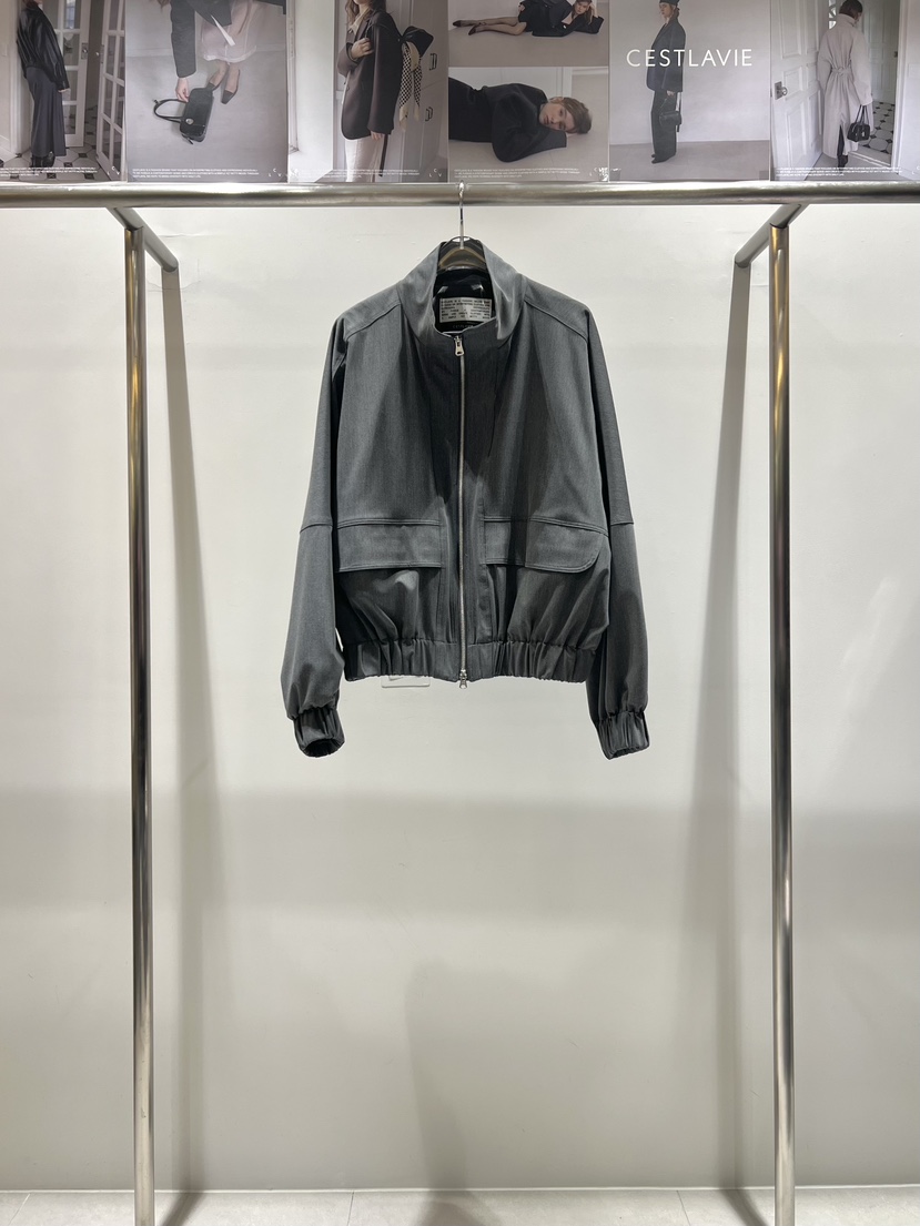 CESTLAVIE東大門直郵女士新款人氣真品休閑職業夾克春款高領CESTLAVIE夾克圖色1