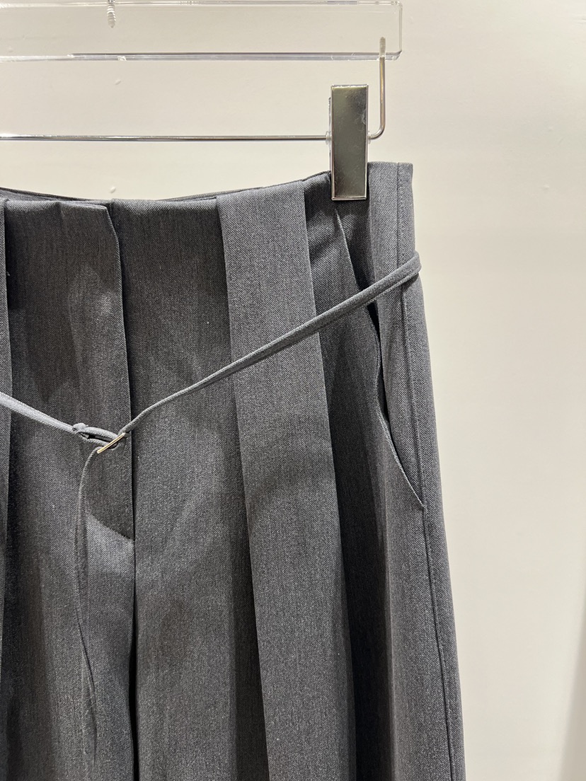 CESTLAVIE東大門代購女裝新款26春夏推薦休閑褲含腰帶春款CESTLAVIE休閑褲