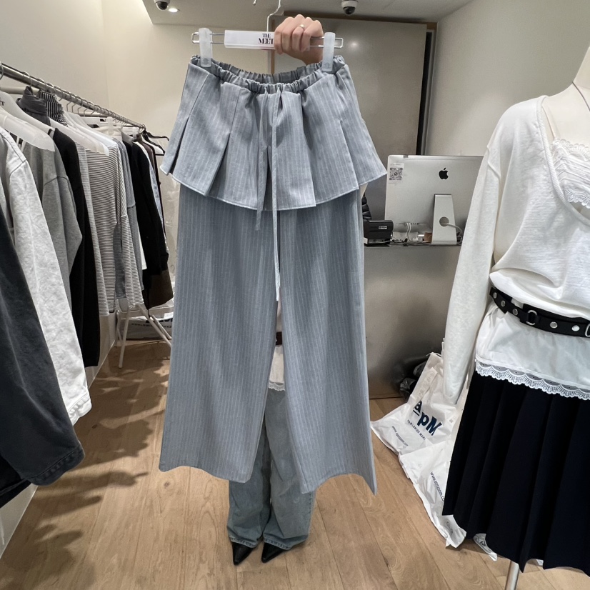 MEET ME東大門實拍女士新品時尚人氣真品26春夏熱賣裙褲MEET ME裙褲圖色1