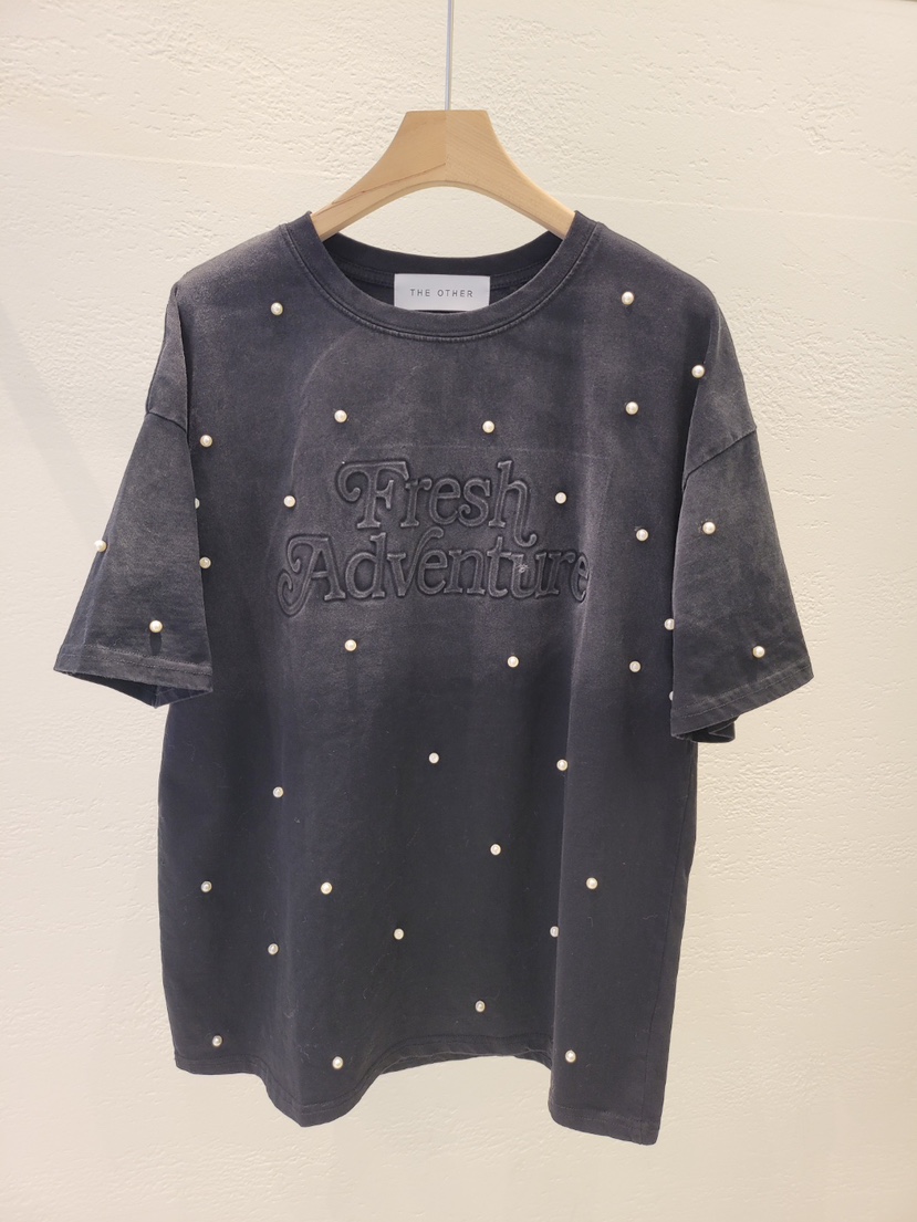 THE OTHER東大門實拍女士新款職業人氣真品熱賣休閑T恤春款THE OTHERT恤圖色1