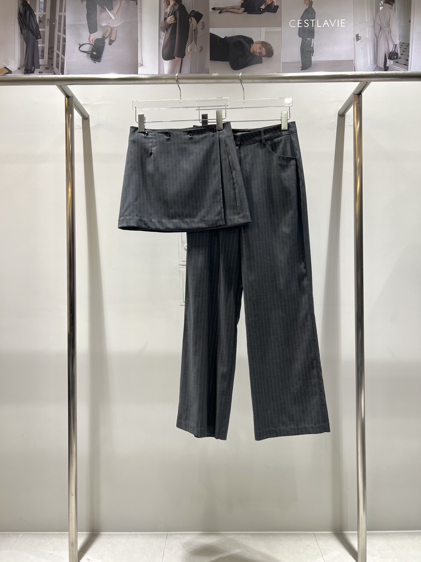 CESTLAVIE韓國直郵女士新品人氣26春夏休閑時尚職業裙褲春款CESTLAVIE裙褲