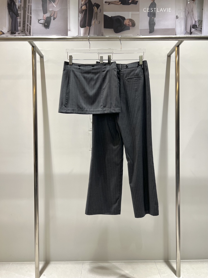 CESTLAVIE韓國直郵女士新品人氣26春夏休閑時尚職業裙褲春款CESTLAVIE裙褲