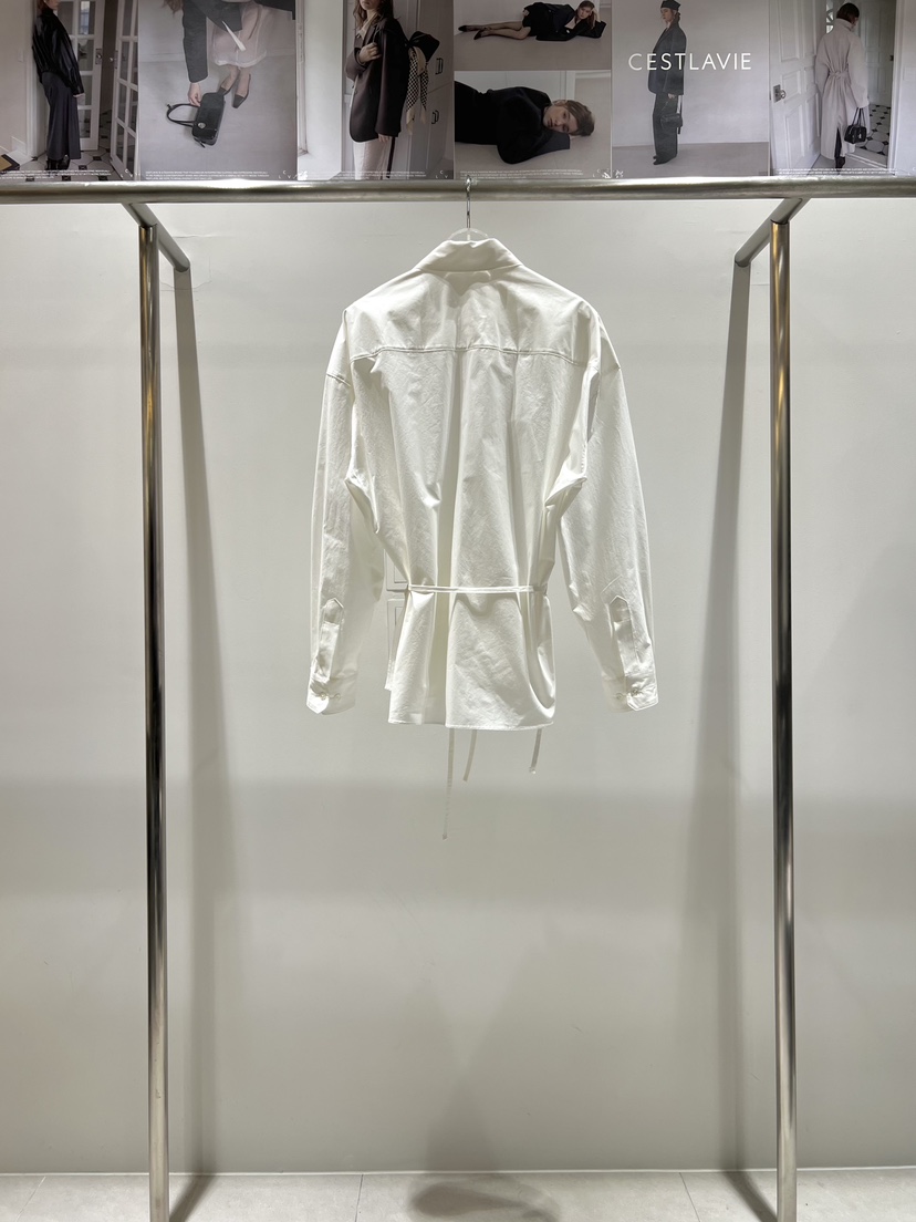 CESTLAVIE東大門直郵女裝新品職業26春夏襯衫蕾絲衫春款棉CESTLAVIE襯衫/蕾絲衫