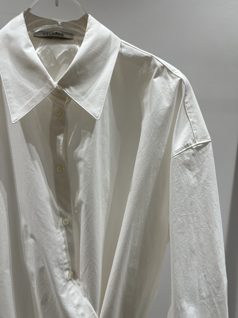 CESTLAVIE東大門直郵女裝新品職業26春夏襯衫蕾絲衫春款棉CESTLAVIE襯衫/蕾絲衫