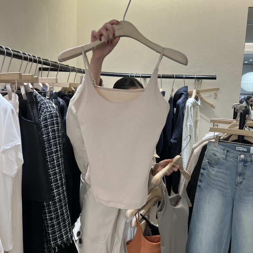 W AND J東大門直郵女裝新款推薦休閑熱賣職業時尚吊帶背心W AND J吊帶/背心圖色4