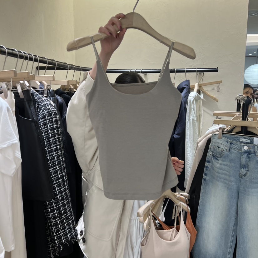 W AND J東大門直郵女裝新款推薦休閑熱賣職業時尚吊帶背心W AND J吊帶/背心圖色5