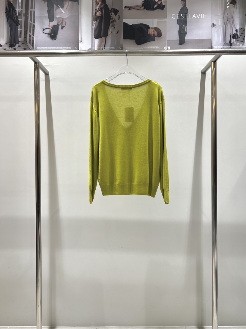 CESTLAVIE韓國直郵女裝新款職業26春夏推薦針織衫V領春款CESTLAVIE針織衫