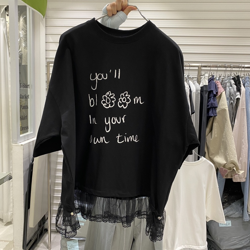 BRICKLANE韓國代購女裝新品休閑熱賣職業推薦人氣T恤春款BRICKLANET恤圖色2