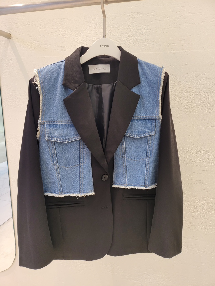 THE OTHER東大門代購女士新品熱賣推薦真品夾克春款短款THE OTHER夾克圖色1