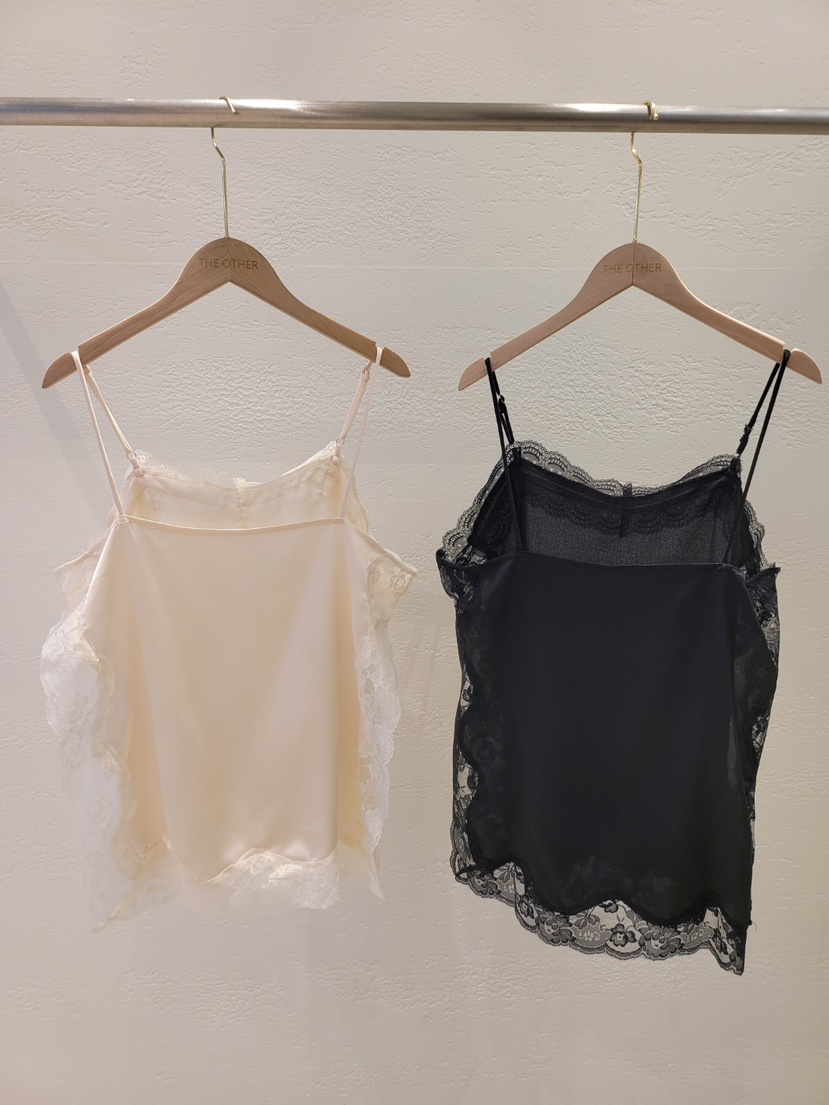 THE OTHER東大門直郵女裝新款時尚熱賣吊帶背心春款蕾絲THE OTHER吊帶/背心
