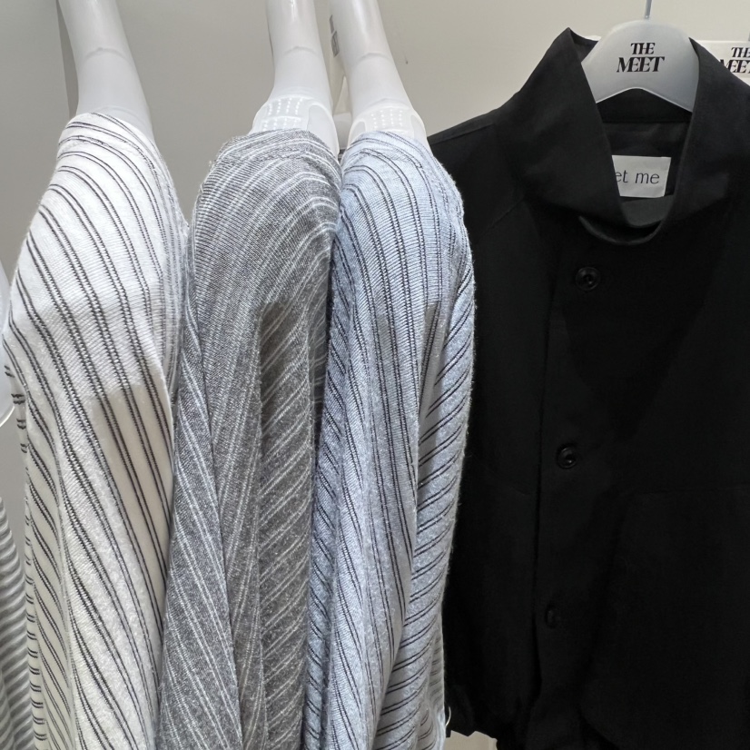 MEET ME韓國直郵女士新品休閑職業時尚推薦26春夏長袖T恤MEET ME長袖T恤