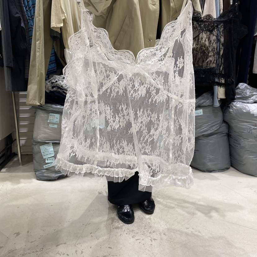 BRICKLANE東大門代購女士新品熱賣真品26春夏吊帶背心春款蕾絲BRICKLANE吊帶/背心圖色1