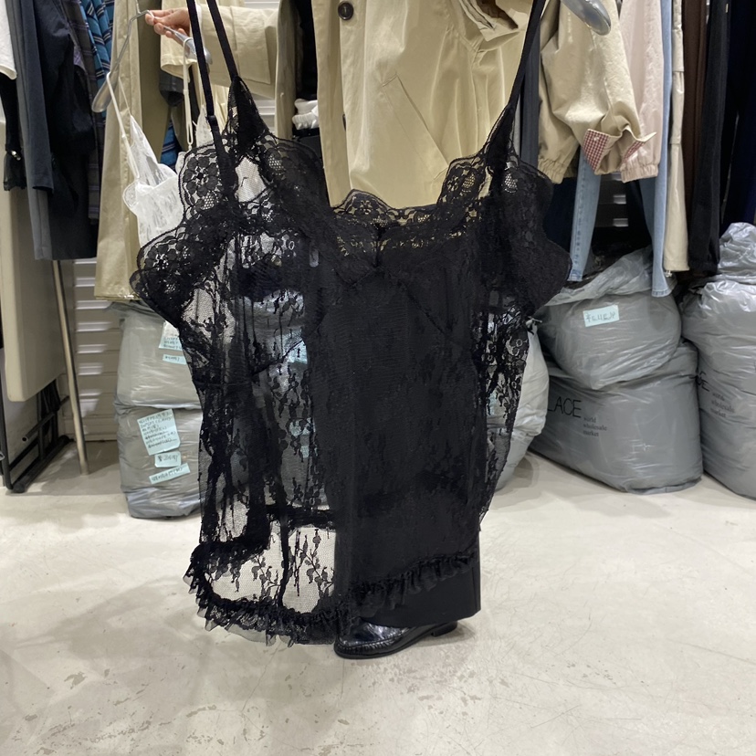 BRICKLANE東大門代購女士新品熱賣真品26春夏吊帶背心春款蕾絲BRICKLANE吊帶/背心圖色2