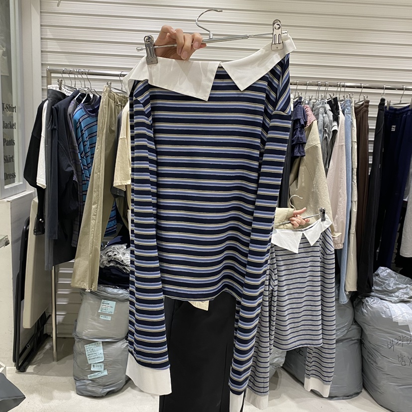 BRICKLANE韓國代購女裝新款熱賣職業真品休閑長袖T恤春款BRICKLANE長袖T恤