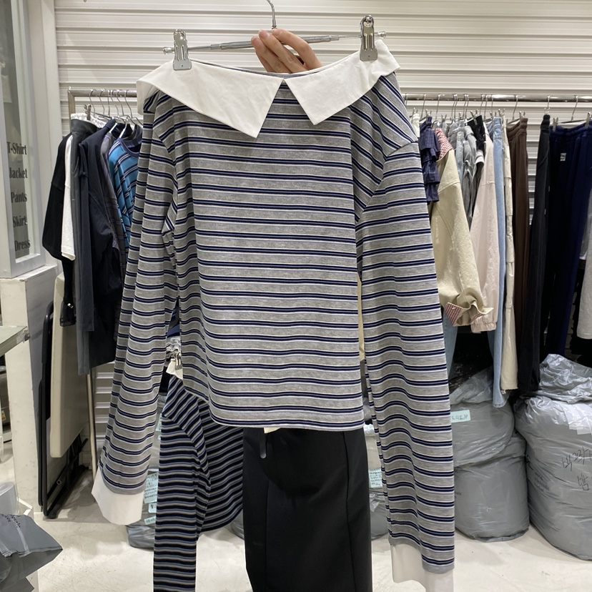 BRICKLANE韓國代購女裝新款熱賣職業真品休閑長袖T恤春款BRICKLANE長袖T恤圖色2