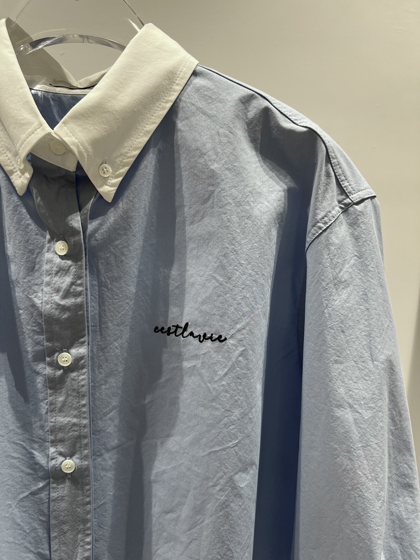 CESTLAVIE東大門直郵女士新款26春夏真品襯衫蕾絲衫春款短款CESTLAVIE襯衫/蕾絲衫