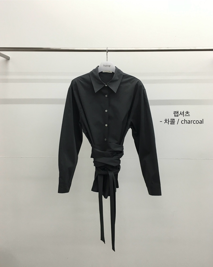 HEMP-P韓國代購女裝新品推薦職業時尚26春夏襯衫蕾絲衫春款hemp襯衫/蕾絲衫圖色3