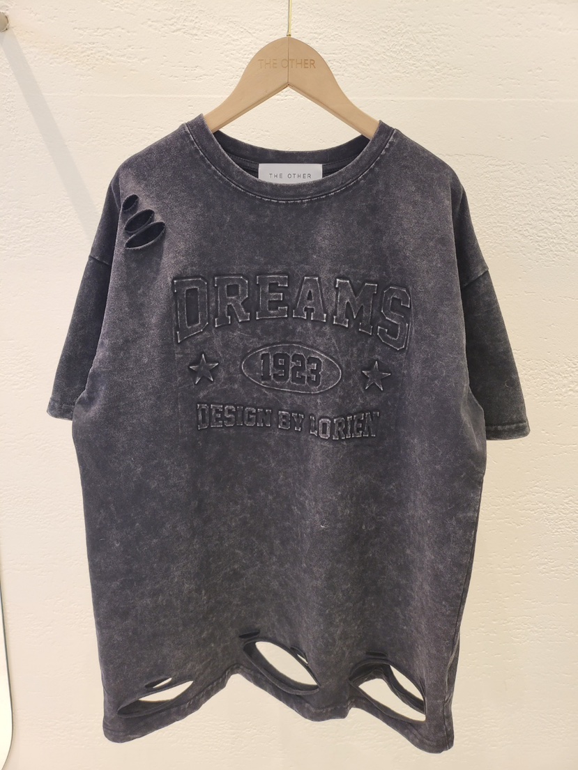 THE OTHER東大門實拍女士新款職業人氣休閑真品T恤春款復古THE OTHERT恤圖色1