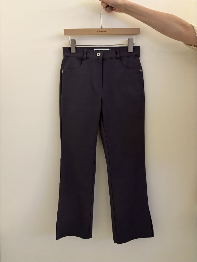BALANCE東大門實拍女裝新品真品休閑26春夏職業人氣休閑褲BALANCE休閑褲圖色2墨色
