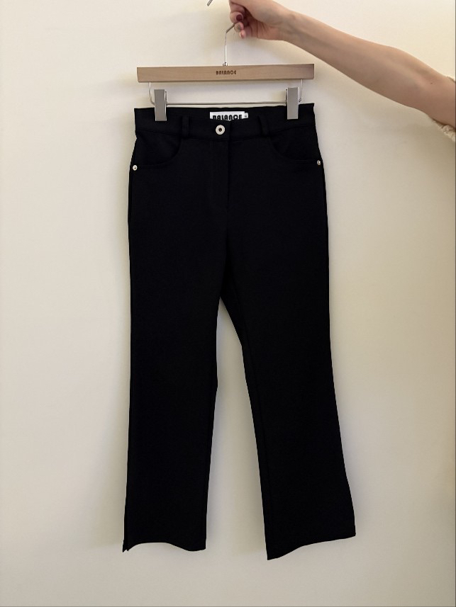 BALANCE東大門實拍女裝新品真品休閑26春夏職業人氣休閑褲BALANCE休閑褲圖色3黑色