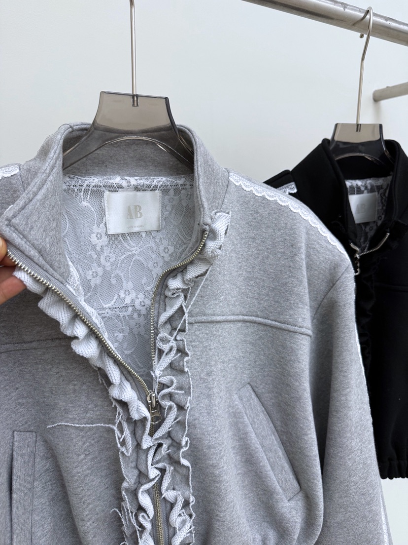 AB東大門代購女士新品熱賣時尚真品休閑人氣26春夏夾克拉鏈AB夾克