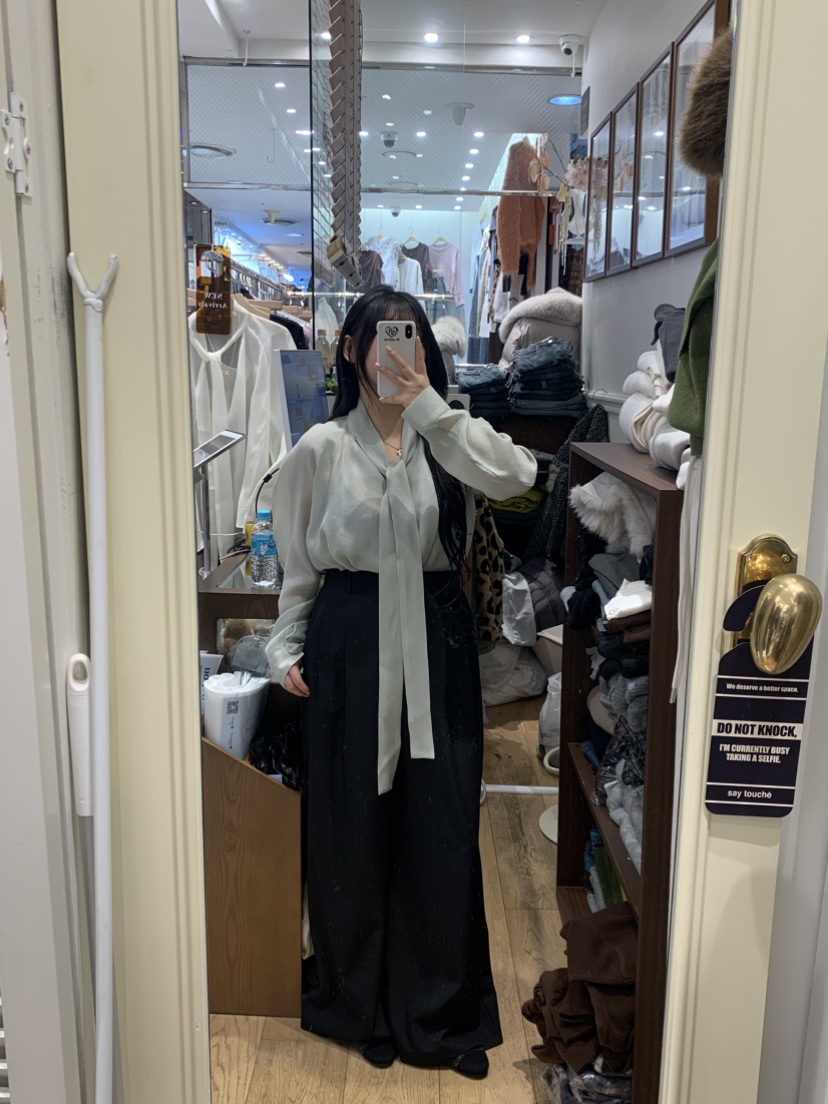 DE GO YOU韓國直郵女士新款時尚休閑熱賣休閑褲不含腰帶DE GO YOU休閑褲