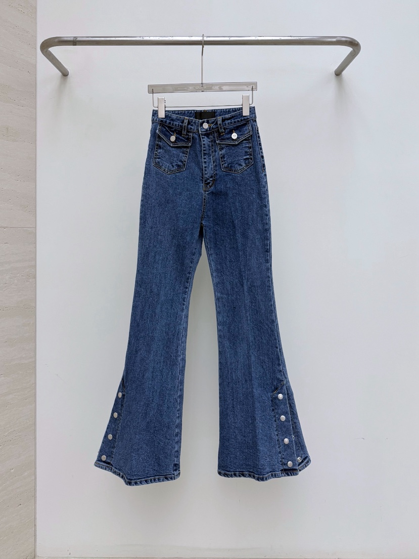 AB韓國直郵女裝新款推薦真品時尚熱賣人氣休閑職業牛仔褲AB牛仔褲