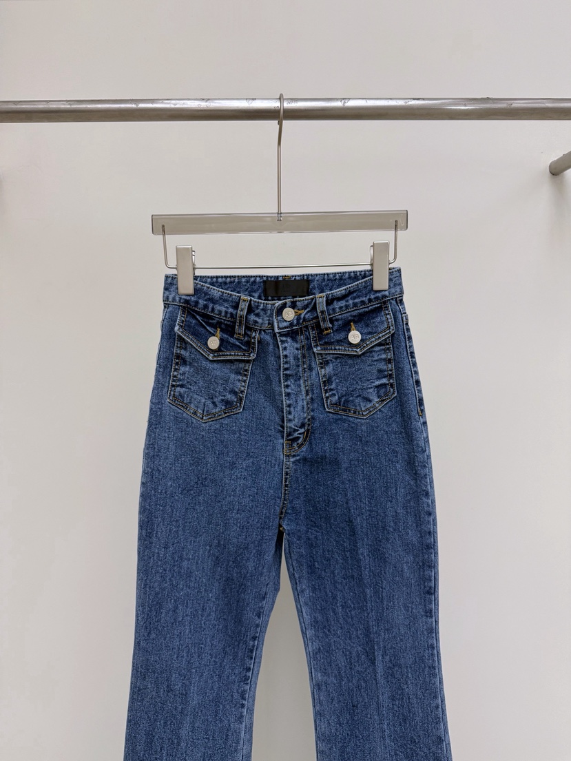 AB韓國直郵女裝新款推薦真品時尚熱賣人氣休閑職業牛仔褲AB牛仔褲