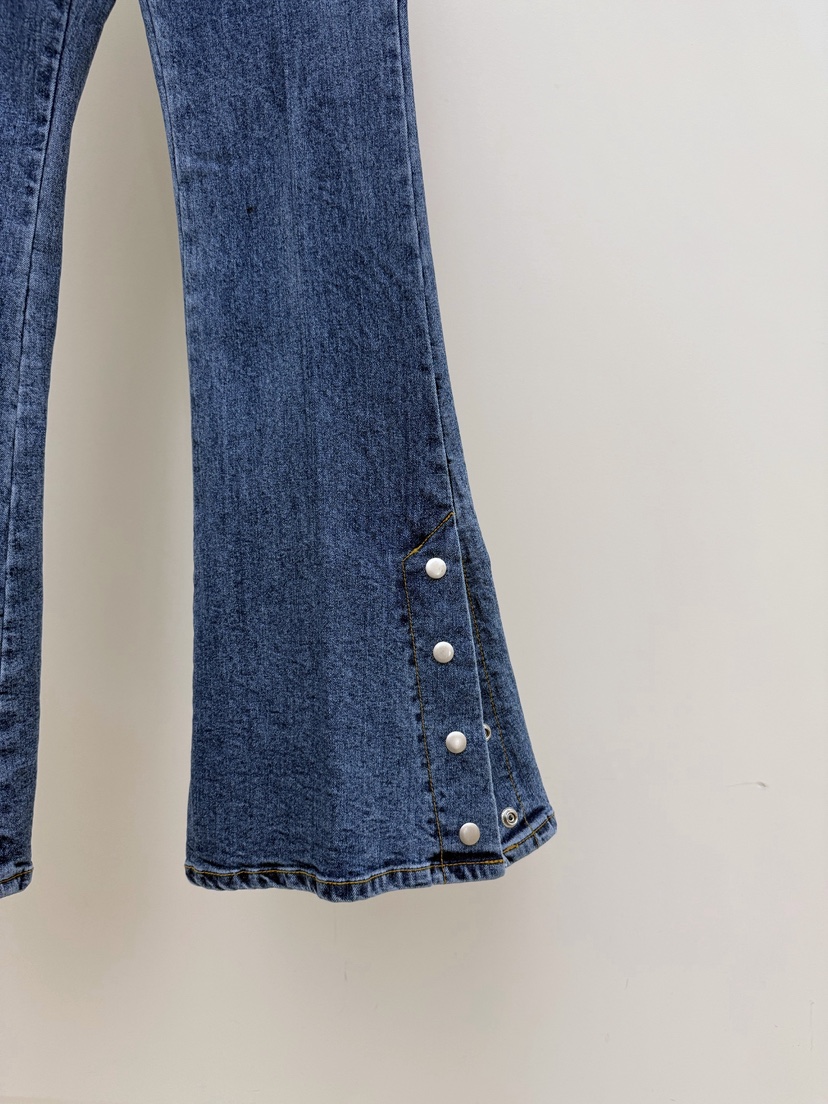 AB韓國直郵女裝新款推薦真品時尚熱賣人氣休閑職業牛仔褲AB牛仔褲