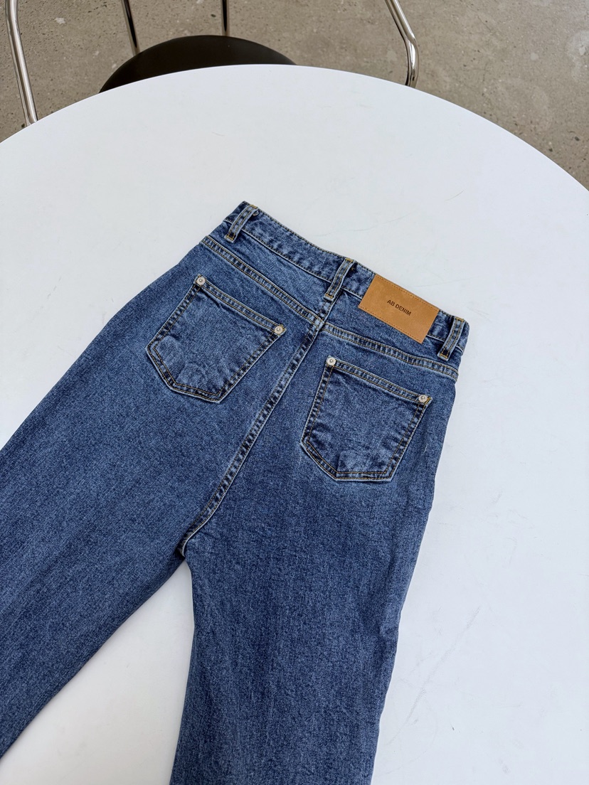 AB韓國直郵女裝新款推薦真品時尚熱賣人氣休閑職業牛仔褲AB牛仔褲