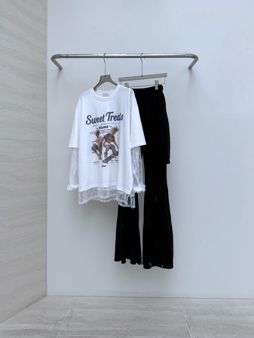 AB東大門代購女裝新品推薦熱賣真品26春夏休閑職業長袖T恤AB長袖T恤